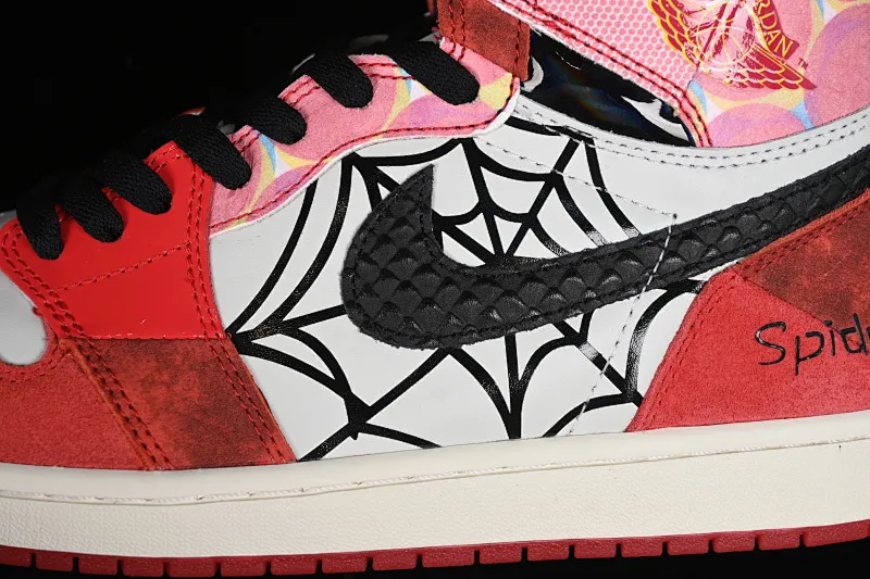 All categories Air Jordan Jordan series basketball shoes Air Jordan 1 High Air Jordan 1 High OG "Next Chapter" AJ1 Joe 1 Spider-Man 2.0 high-top basketball shoes DV1748-601